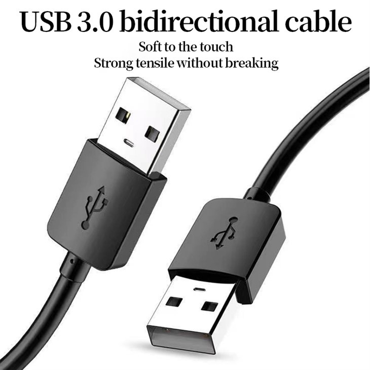 USB 3.0 A naar een mannelijke kabel 90 cm