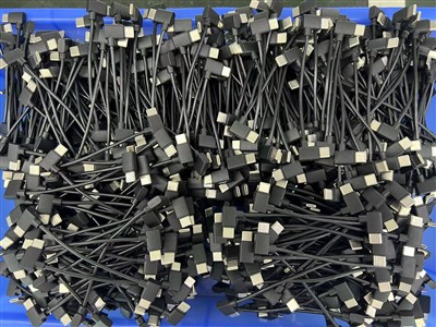 30000PCS USB-C naar USB-C met 90 graden bocht